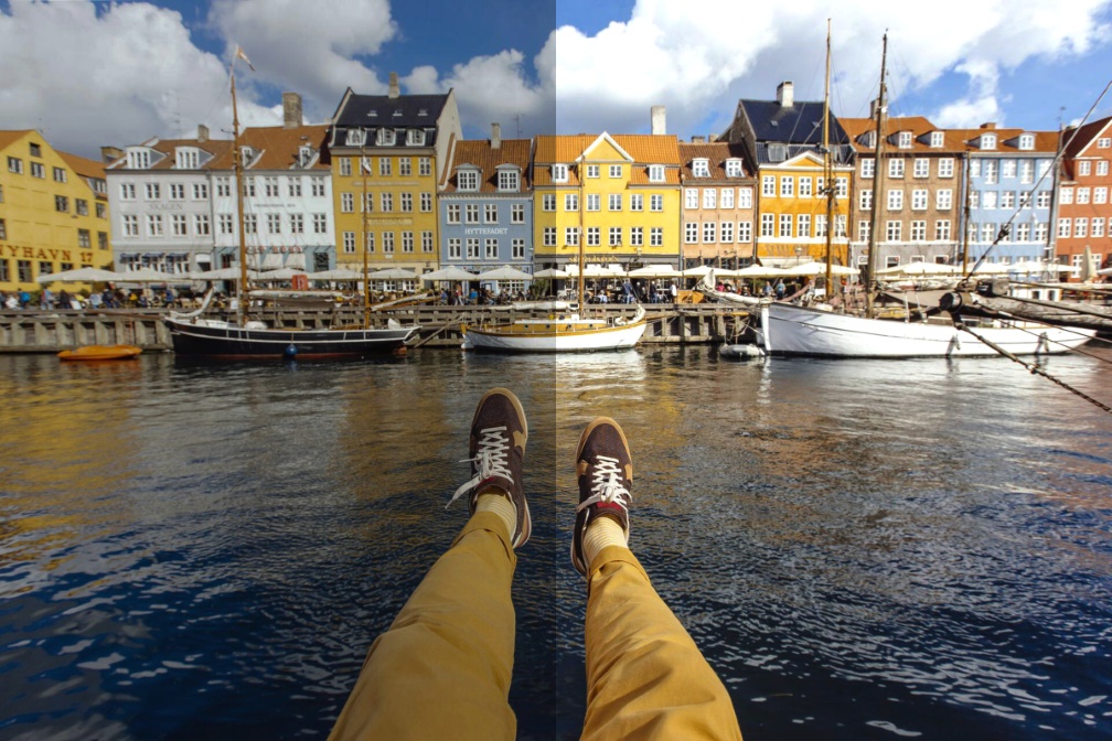 Comparaison : Prise de vue avec et sans correction de l'exposition dans Photoshop Comparaison : Prise de vue avec et sans correction de l'exposition dans Photoshop