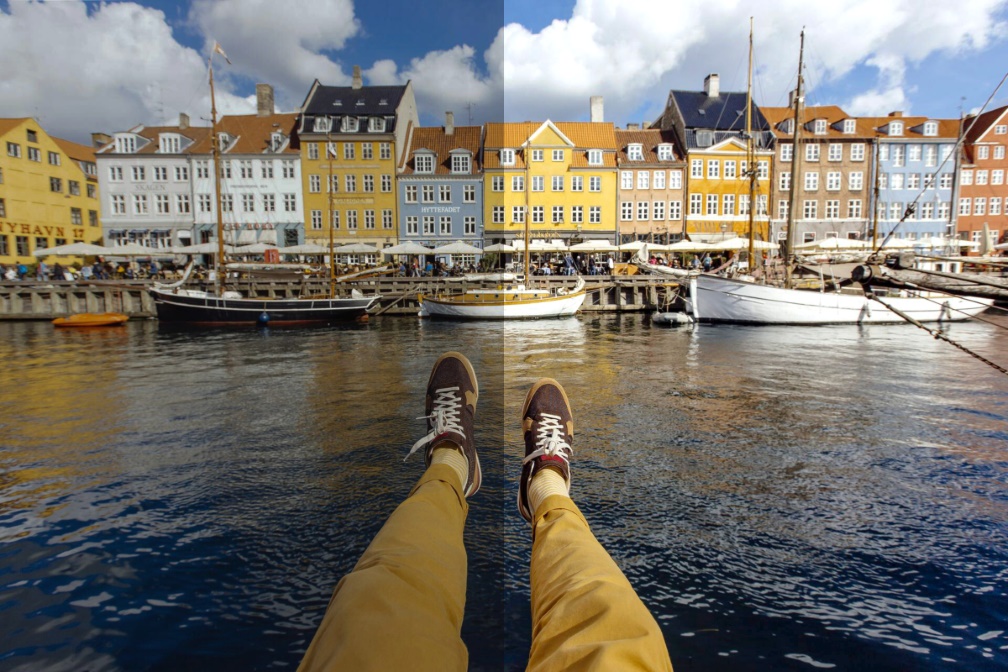 Comparaison : Prise de vue avec et sans correction des tons dans Photoshop Comparaison : Prise de vue avec et sans correction des tons dans Photoshop