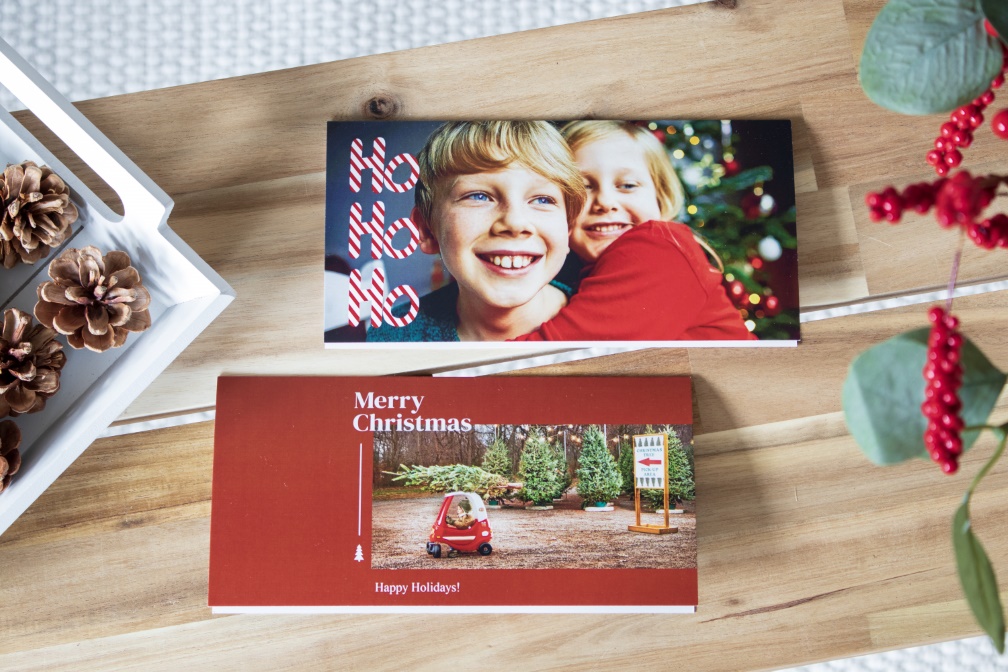 Weihnachtskarte 4er Pack "Weihnachtsgrüsse"