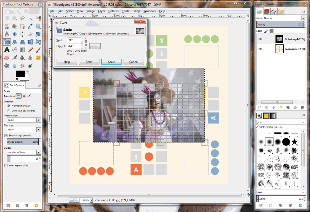 step-by-step instructions for using the free graphics program GIMP step-by-step instructions for using the free graphics program GIMP
