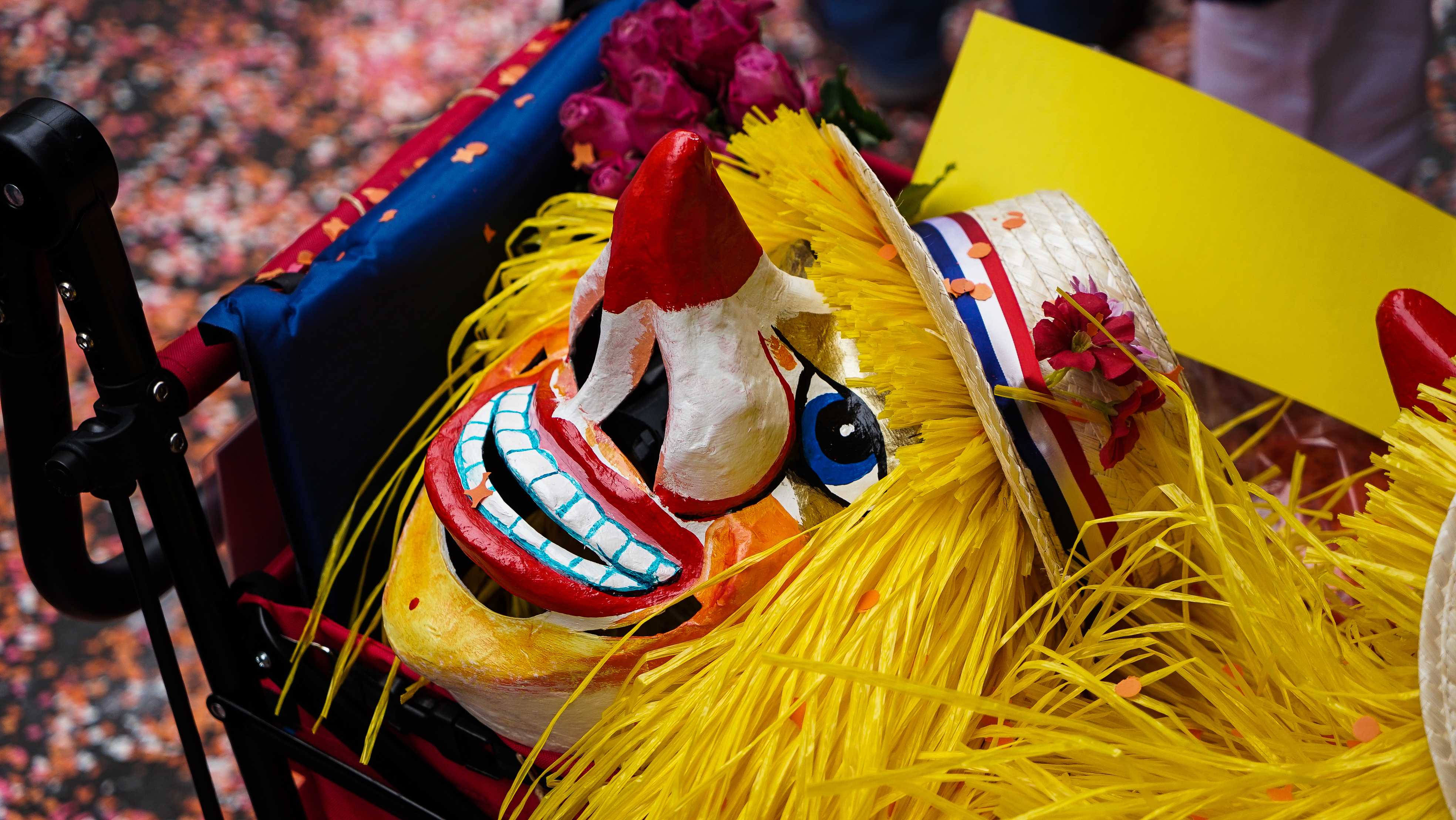 Traditionelle Maske der Fasnacht Traditionelle Maske der Fasnacht