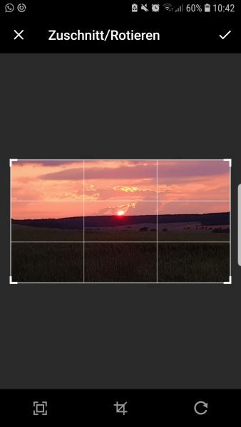 Bildbearbeitung – In der ifolor App können Sie Fotos zuschneiden und Filter anwenden Bildbearbeitung – In der ifolor App können Sie Fotos zuschneiden und Filter anwenden