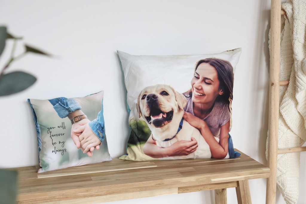 Idée cadeau : Coussin personnalisé avec photo - smartphoto