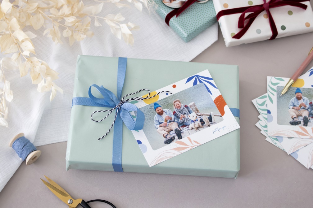Cartoline personalizzate da usare come etichette regalo. Cartoline personalizzate da usare come etichette regalo.