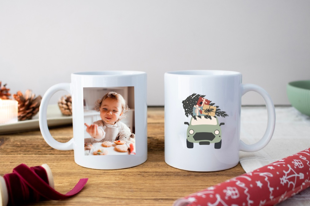 Last-minute Christmas gifts: design your own Photo Mug. Last-minute Christmas gifts: design your own Photo Mug.