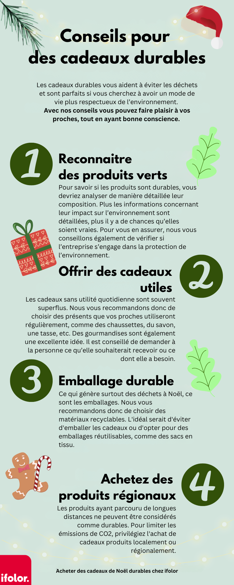 Conseils pour des cadeaux durables Conseils pour des cadeaux durables