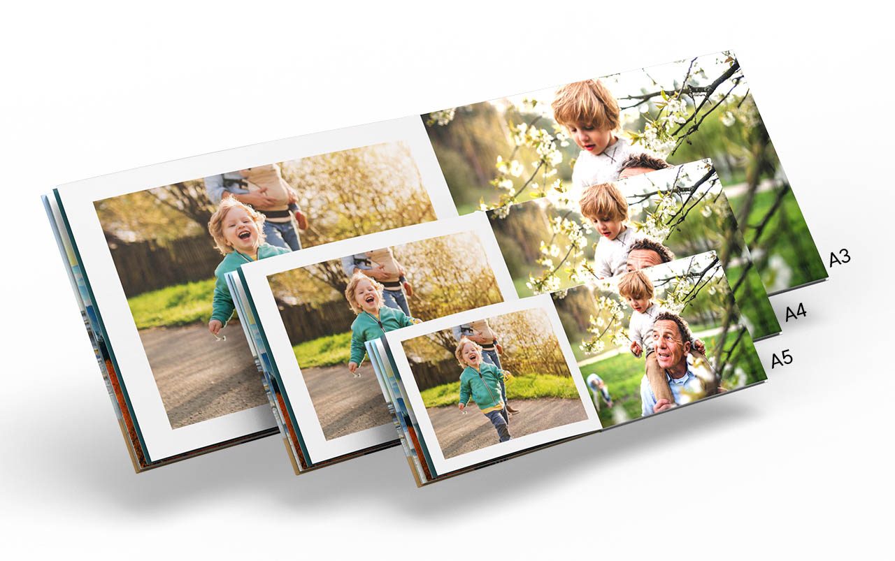 Livre photo en papier photo Premium - Le vrai livre photo