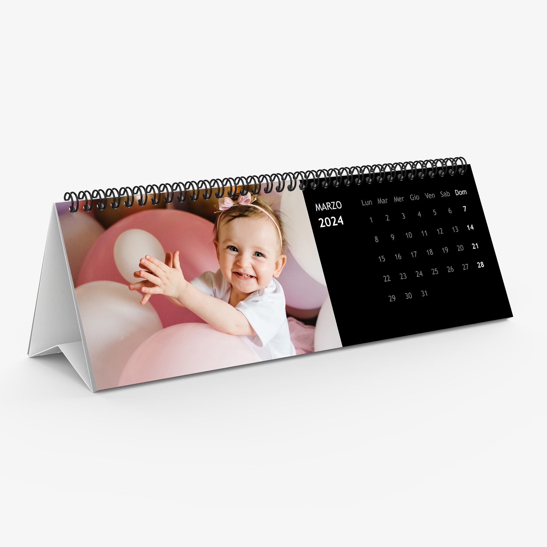 Calendario da Tavolo 2024 con foto, Progetta e crea online