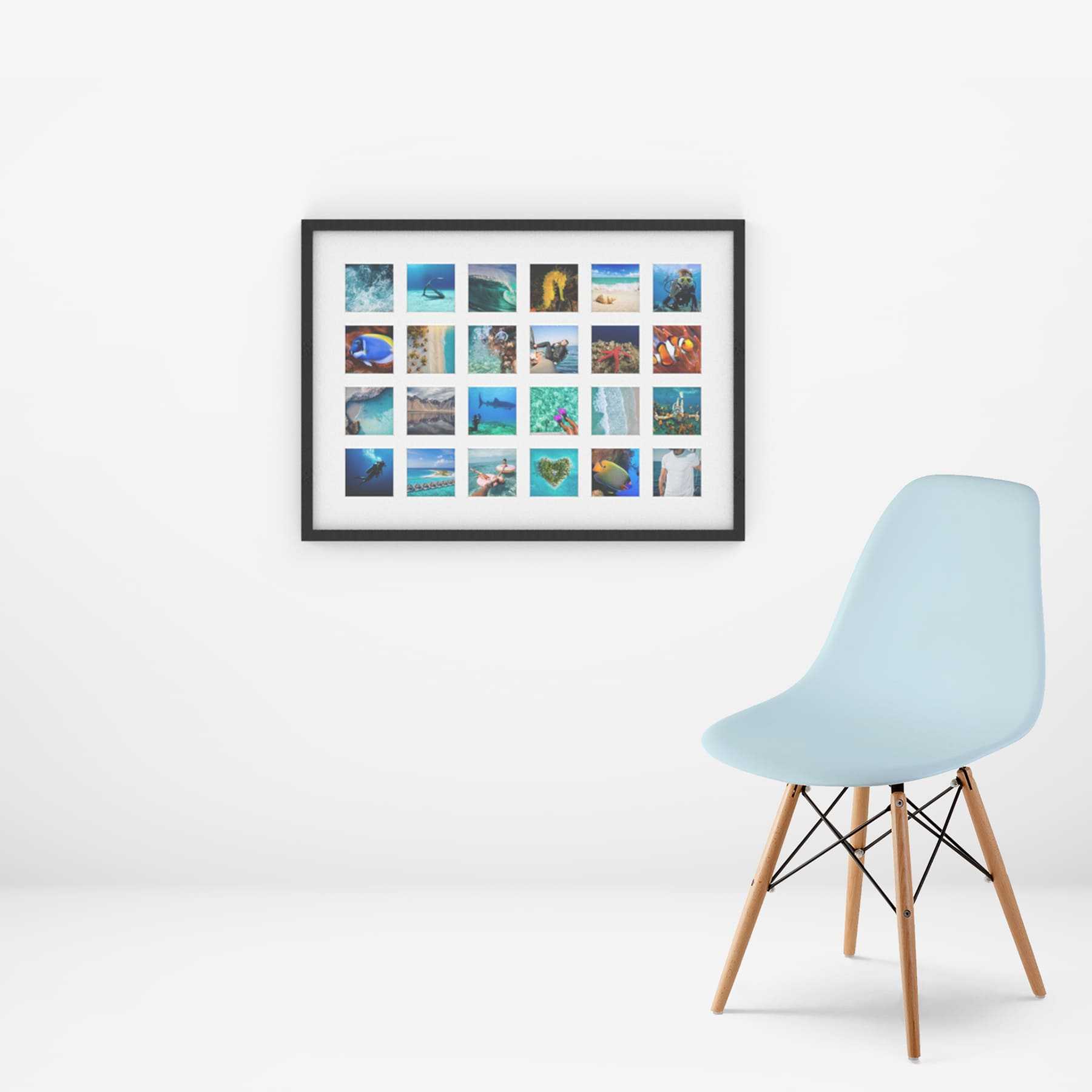 Beschietingen langzaam campagne Create a Photo Collage with Gallery Frame (50x70 cm) using your favourite  photos | ifolor