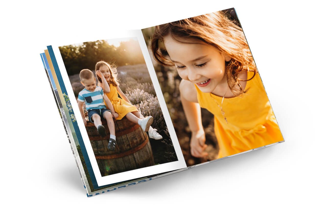 Album foto Premium carta fotografica in formato A4 verticale da 36 pagine  con carta fotografica opaca e copertina rigida opaca